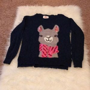 Llama sweater